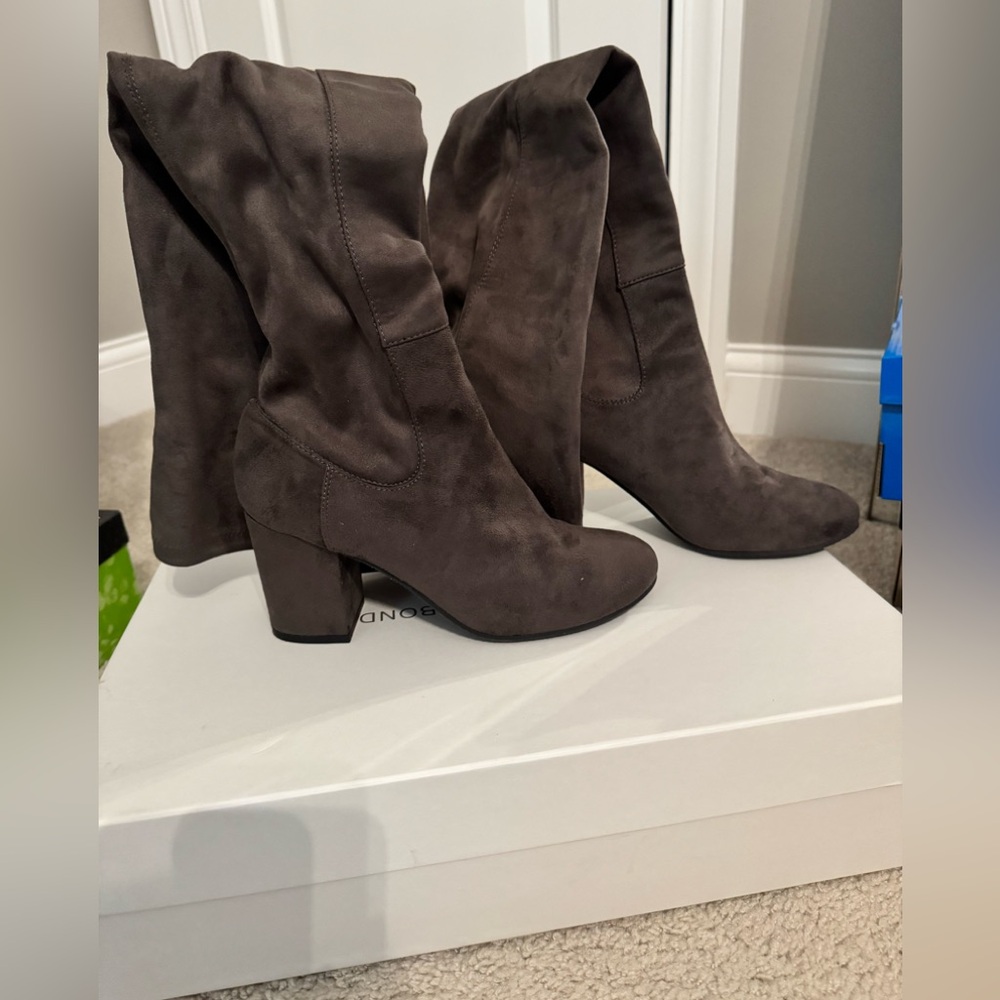 Treasure & Bond over the knee faux suede boot